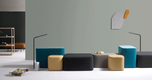 Point Q - Cube pouffs from Furniture Hive